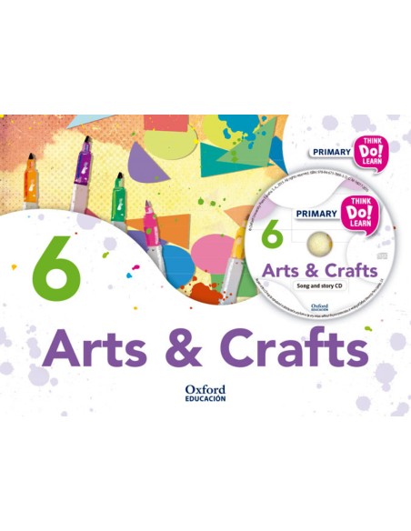 Think Do Learn Arts 6th Primary Students Book CD Pack Madr