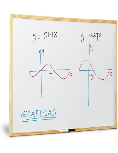 502-3 pizarrón blanco 590 x 900 mm