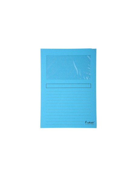 50252E carpeta Caja de cartón Azul A4