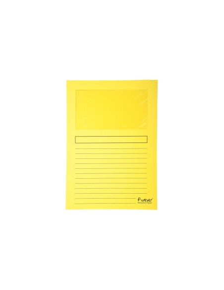 50259E carpeta Caja de cartón Amarillo A4