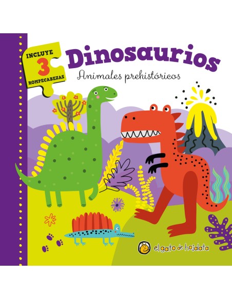 Dinosaurios Animales prehistoricos Libro3 Puzzle