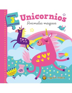 Unicornios Animales magicos Libro3 puzzles
