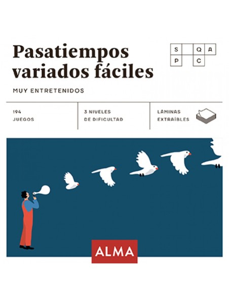 Pasatiempos variados faciles muy entretenidos