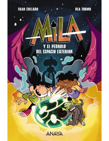 Mila y el pedrolo del espacio exterior