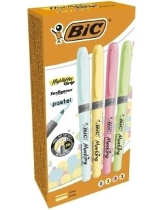 ROTUL.FLUOR BIC BRITE LINER PASTEL C/12