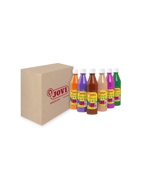TEMPERA JOVI LIQ. 500 ml SECUNDARIOS C/6