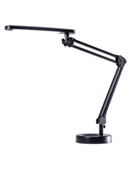 LÁMPARA LED DE SOBREMESA CON CABEZAL PIVOTABLE CON BASE LUZ BLANCA NEUTRO 150X565X280 MM NEGRO ARCHIVO 2000 5061B NE LED4STARS C