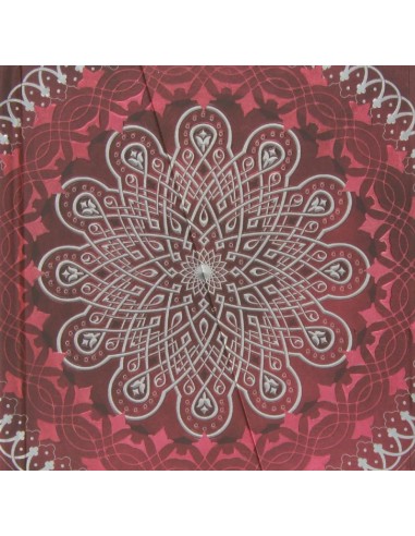 Cuaderno mandala surtido rojo malva