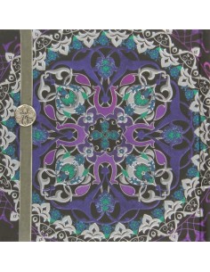 Cuaderno mandala gris