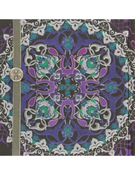 Cuaderno mandala gris