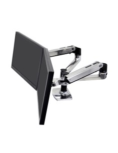 LX Series 45-245-026 soporte para monitor 68,6 cm (27") Plata Escritorio