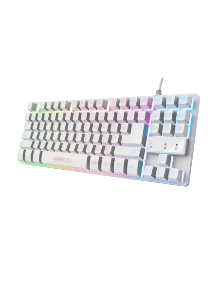 GXT 833W Thado teclado Juego USB QWERTY Español Blanco GXT 833W Thado teclado Juego USB QWERTY Español Blanco