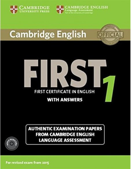 Cambridge english first 1 revised exam sbkeyaudio cd