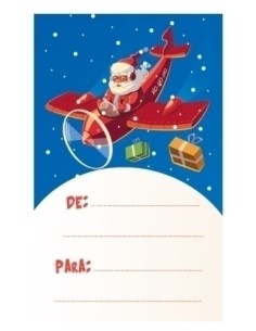 ETIQ.REG. R.250 NOMBRES NAVIDAD PAPA NOE