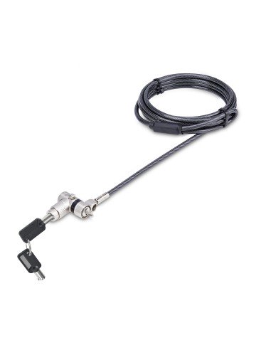 Cable de Seguridad con Candado Universal 3 en 1 para Portátil - Cable Antirrobo Compatible con Noble Wedge&reg /Nano/K-Slot para