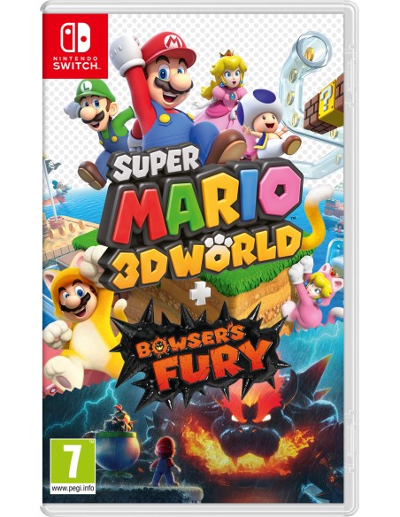 Super Mario 3D World + Bowsers Fury Estándar+Complemento Inglés Nintendo Switch