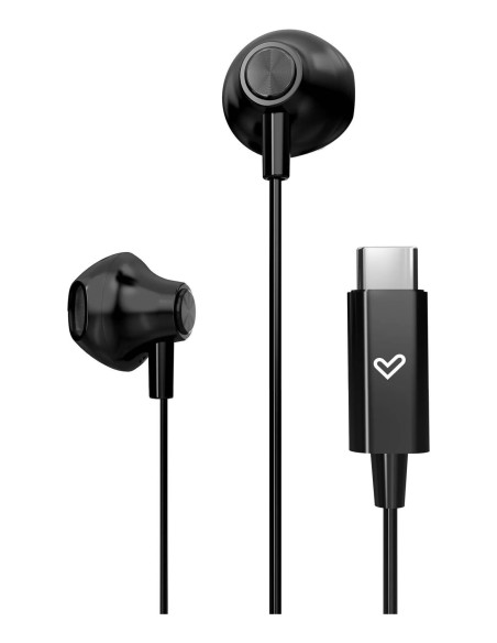 EasyPods Auriculares Alámbrico Dentro de oído Música/uso diario USB Tipo C Negro