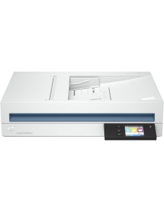Scanjet Pro N4600 fnw1 Escáner de superficie plana y alimentador automático de documentos (ADF) 1200 x 1200 DPI A5 Blanco