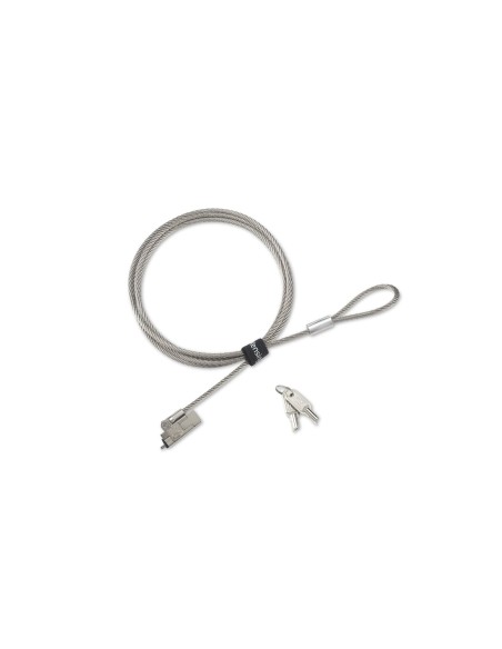 K60630WW cable antirrobo Plata 1,8 m