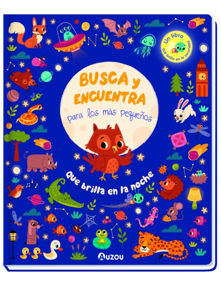 Busca y Encuentra para los mas pequenos Que brilla en la noche
