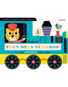 Puja al tren dels numeros Llibre acordio amb solapes