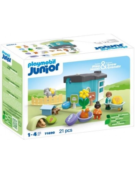 CASA DE ANIMALES PLAYMOBIL JUNIOR