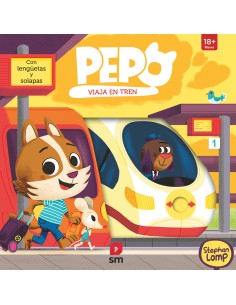 Pepo viaja en tren