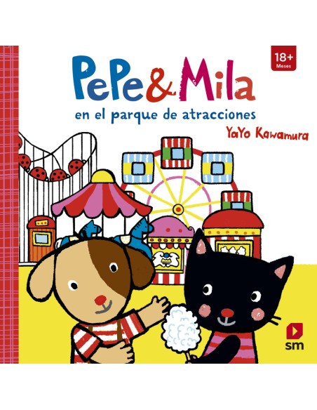 Pepe y Mila en el parque de atracciones