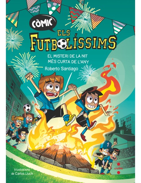 Comic Els Futbolissims 3 El misteri de la nit mes curta de l any