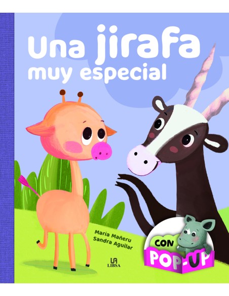 UNA JIRAFA MUY ESPECIAL COL ABRAZOS CON POP UP