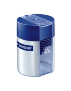 511 001 sacapuntas Sacapuntas manual Azul, Plata