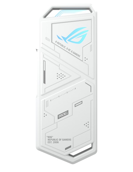ROG Strix Arion White Edition Caja externa para unidad de estado sólido (SSD) Blanco M.2