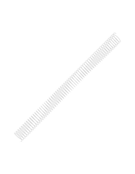 PACK 25 ESPIRALES FELLOWES MET. BLANCO 36MM