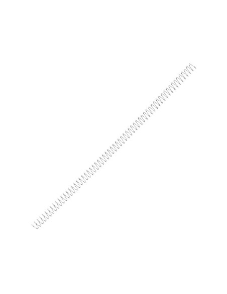 PACK 100 ESPIRALES FELLOWES MET. PLATA 10MM