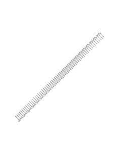 PACK 100 ESPIRALES FELLOWES MET. PLATA 16MM