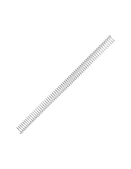 PACK 100 ESPIRALES FELLOWES MET. PLATA 16MM