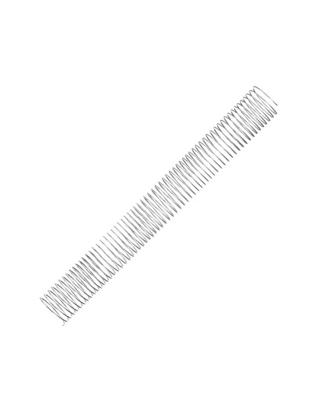 PACK 25 ESPIRALES FELLOWES MET. PLATA 36MM