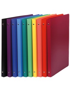 Polypropylene ring binders, Plain Blue carpeta de cartón A4 Azul