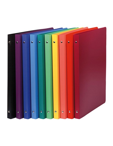 Polypropylene ring binders, Plain Blue carpeta de cartón A4 Azul