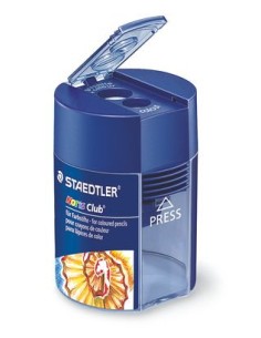 Sacapuntas manual Azul