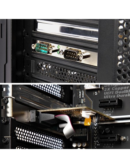 21050-PC-SERIAL-LP tarjeta y adaptador de interfaz Interno De serie