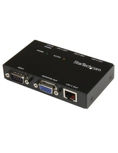 Extensor de vídeo VGA a través de CAT5, con 4 puertos - 150 m