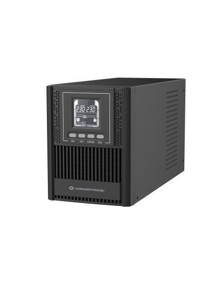ZEUS52E1K sistema de alimentación ininterrumpida (UPS) Doble conversión (en línea) 1 kVA 900 W 4 salidas AC