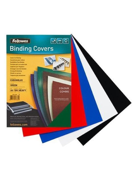 C.50 PORT. FELLOWES A4 750GR ROJO SIMIL PIEL