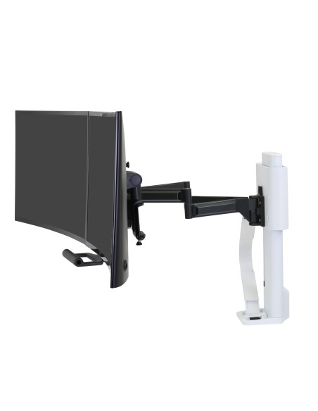 TRACE 45-631-216 soporte para monitor 68,6 cm (27") Blanco Escritorio