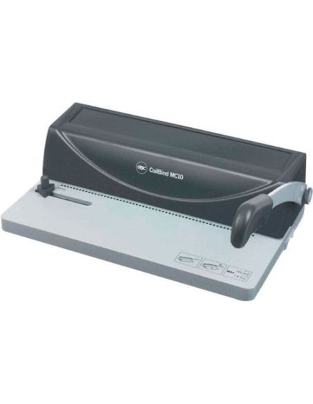 ENCUADERNADORA MC10 PARA ESPIRAL METALICA 10H A4 5 1 GBC