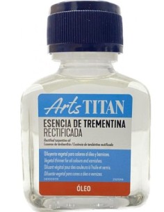 Bote esencia de tementina 100ml Titan