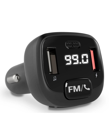 Car FM Talk 87,5 - 108 MHz Bluetooth/USB Negro