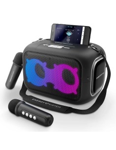 KaraokeStar Altavoz portátil estéreo Negro 60 W