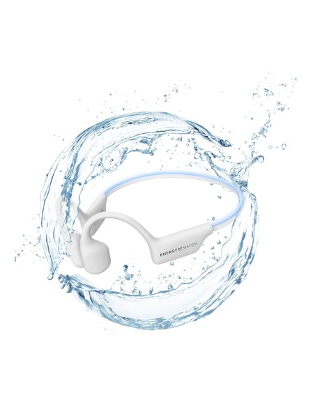 AquaSport Auriculares Inalámbrico Banda para cuello Deportes Bluetooth Blanco